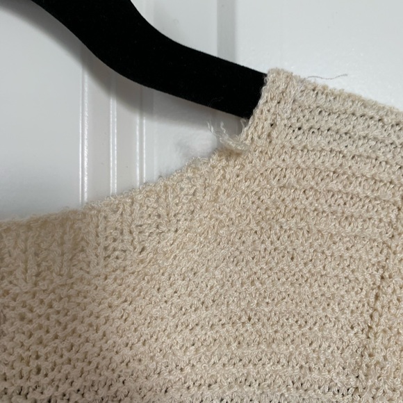 Cream colored neutral knit dress by Lush - Picture 5 of 5